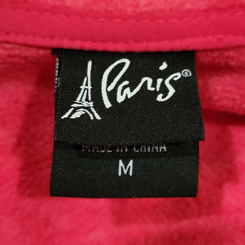 Paris Vibrant Pink Zip-Up - Picture 9 of 11
